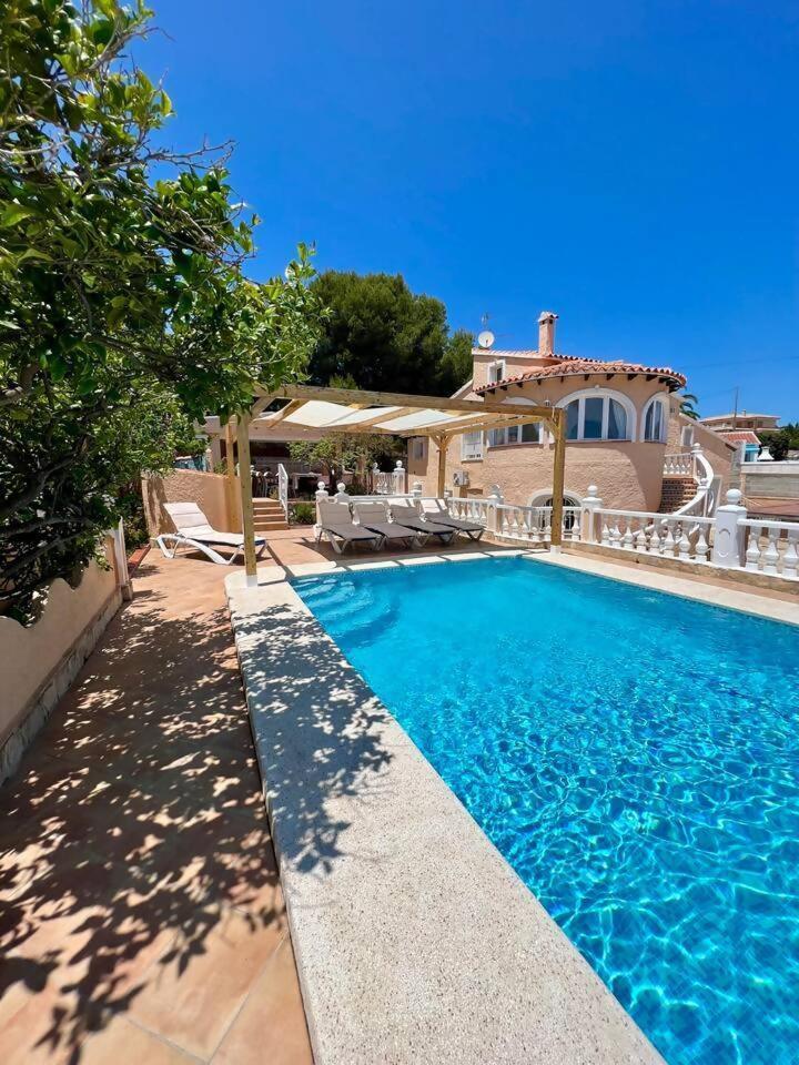 Relaxdiversion En Villa Piscina Bbq Y Cocina Ext Calpe Eksteriør billede